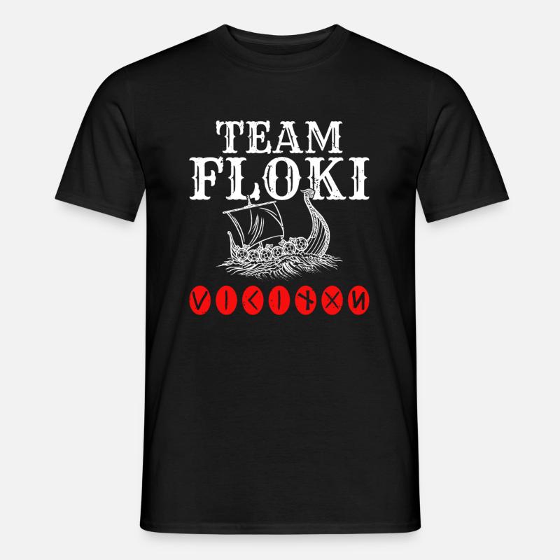 L’équipe Floki des constructeurs navals - T-shirt homme - noir