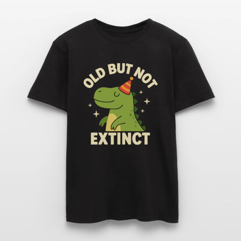 Lustiger Dino – Geburtstagsgeschenk Idee Männer T-Shirt