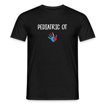 Pediatric Occupational Therapist, Pediatric Occupa - Männer T-Shirt - Schwarz - Vorne - AI Model Male 178 light (178cm)