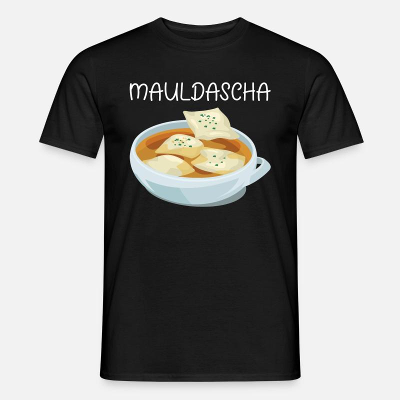 MAULDASCHA - Männer T-Shirt - Schwarz