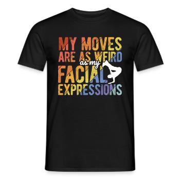 Breakdancing Tanzen für Tänzer - Männer T-Shirt - Schwarz - Vorne - AI Model Male 178 light (178cm)