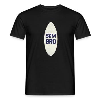 Logo de skimboard cadeau - T-shirt homme - noir - Devant - AI Model Male 178 light (178cm)