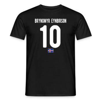 Icelandic name Mallorca holiday - Men's T-Shirt - black - Front - AI Model Male 178 light (178cm)