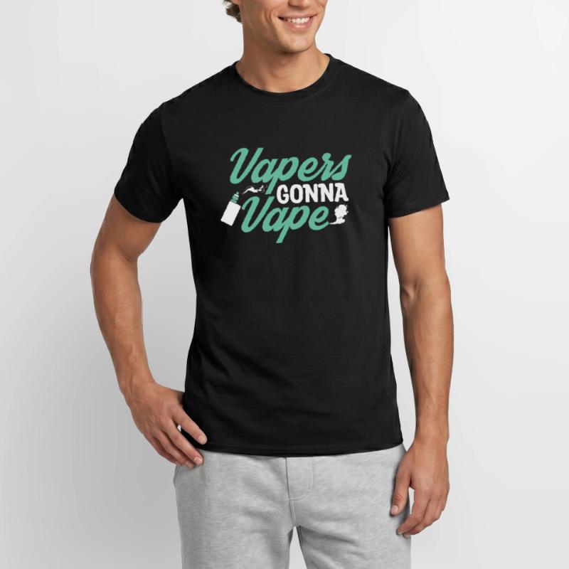 Elektro Zigarette E-Zigarette E-Shisha Vape Männer T-Shirt