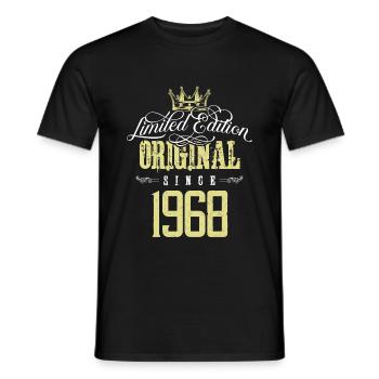 1968 limited edition - Männer T-Shirt - Schwarz - Vorne - AI Model Male 178 light (178cm)