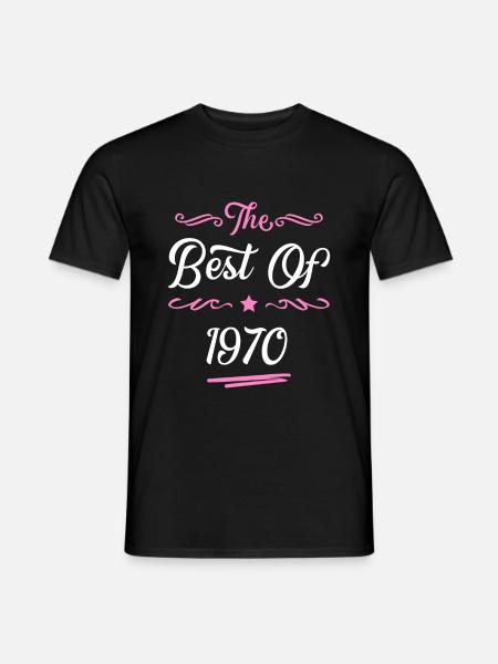 1970 best of - Men's T-Shirt - black