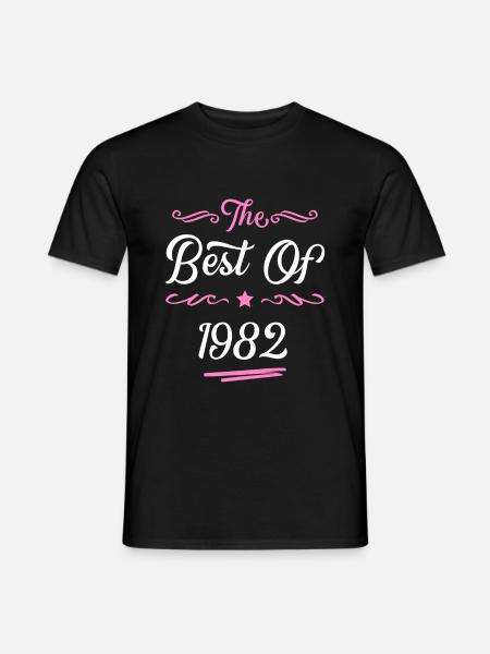 1982 best of - Men's T-Shirt - black