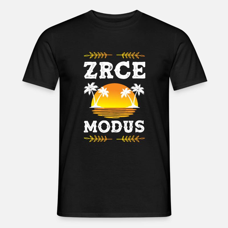 Zrce Modus - Männer T-Shirt - Schwarz