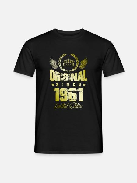 Édition limitée 1961 - T-shirt homme - noir