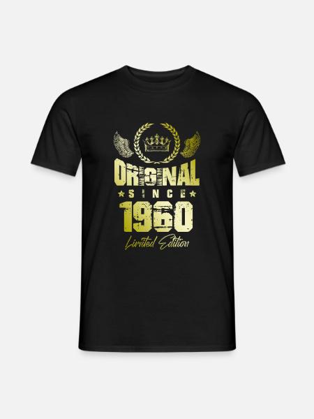 Édition limitée 1960 - T-shirt homme - noir