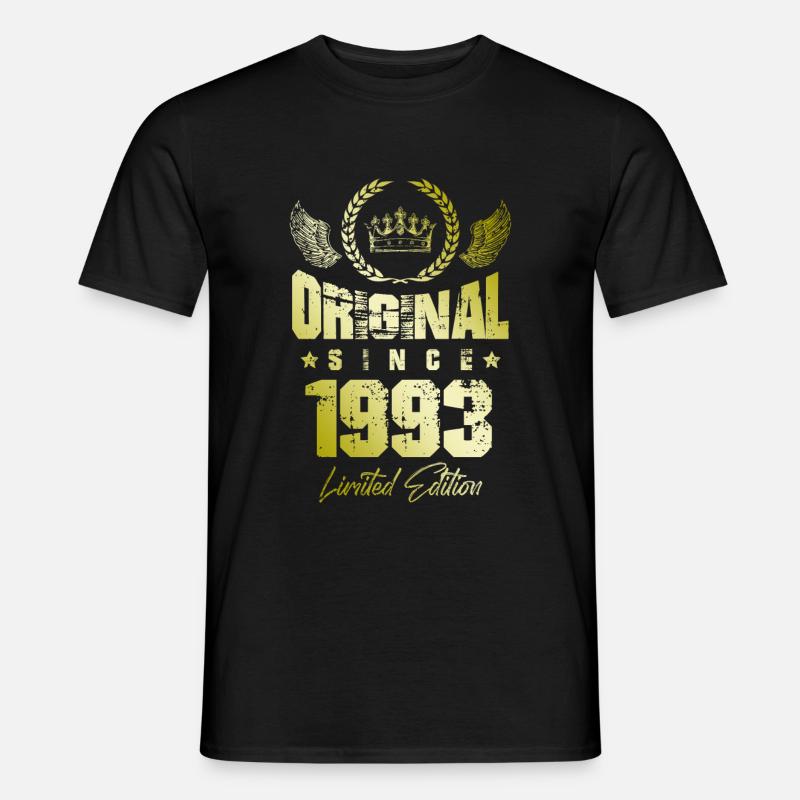 1993 limited edition - Männer T-Shirt - Schwarz
