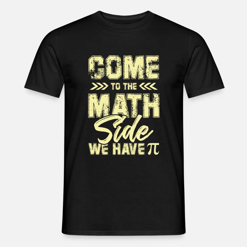 spruch mathematik - Männer T-Shirt - Schwarz