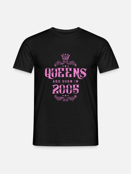 born in 2005 - Men's T-Shirt - black