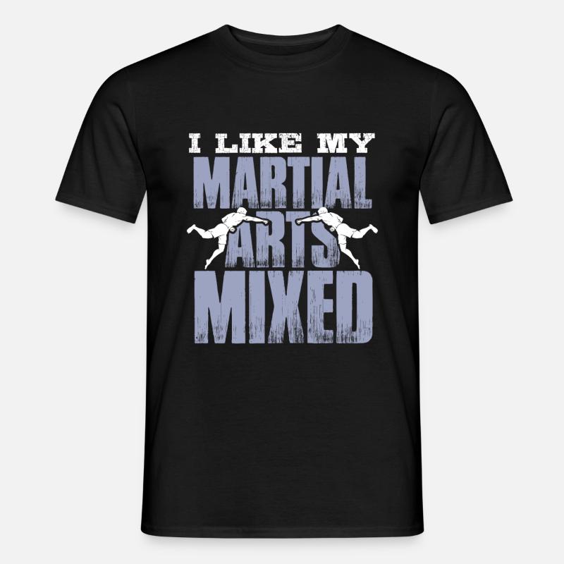 martial arts mixed mma - Männer T-Shirt - Schwarz