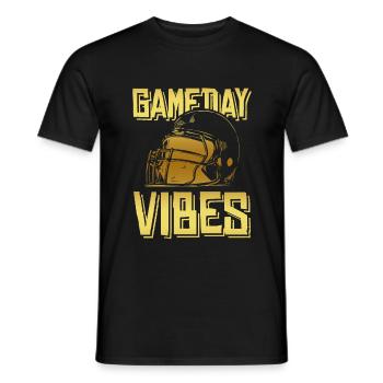 match de football - T-shirt homme - noir - Devant - AI Model Male 178 light (178cm)