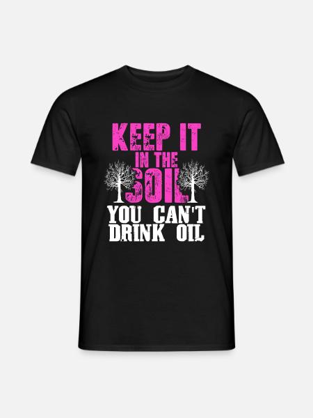 naturschutz umweltschutz - Männer T-Shirt - Schwarz