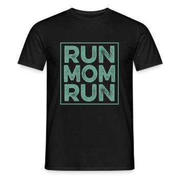 race mama mom - Men's T-Shirt - black - Front - AI Model Male 178 light (178cm)