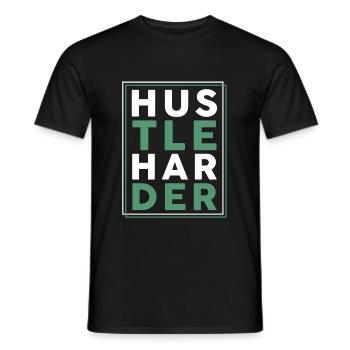 bousculer plus fort - T-shirt homme - noir - Devant - AI Model Male 178 light (178cm)