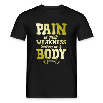 everything is possible with God - Men's T-Shirt - black - Front - AI Model Male 178 light (178cm)