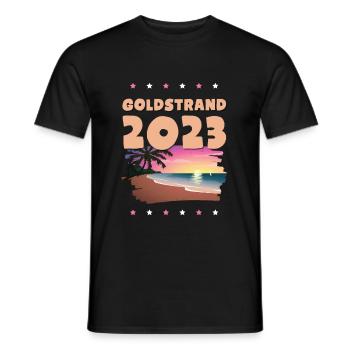 Sables d’or 2023 (Garantie du prix le plus bas) - T-shirt homme - noir - Devant - AI Model Male 178 light (178cm)