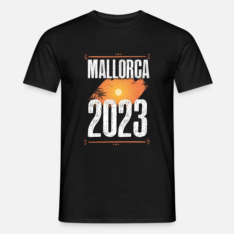 Mallorca 2023 - Männer T-Shirt - Schwarz