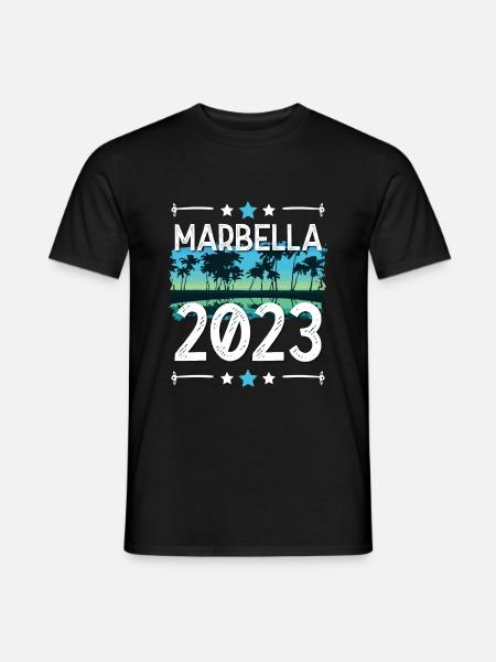 Marbella 2023 - Men's T-Shirt - black