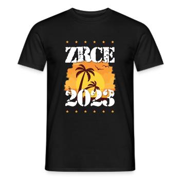 Zrce 2023 - T-shirt homme - noir - Devant - AI Model Male 178 light (178cm)