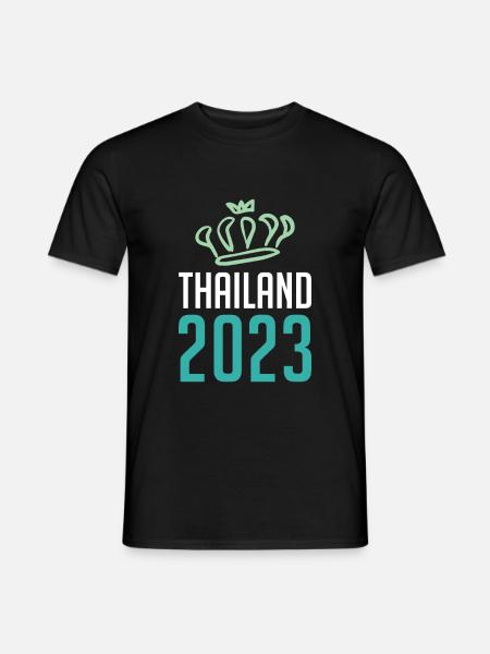 Thaïlande 2023 Krone - T-shirt homme - noir