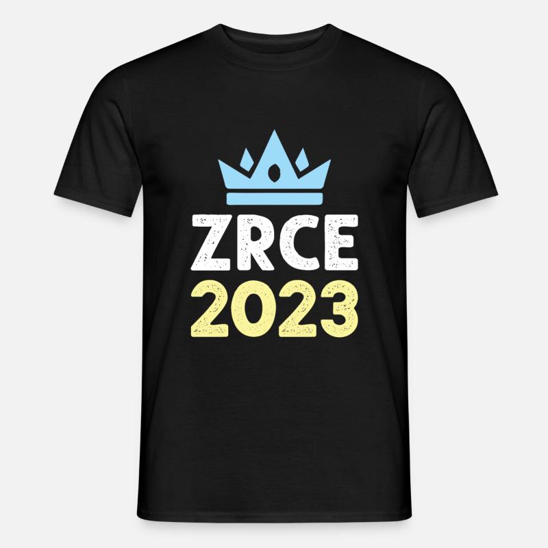 Zrce 2023 Krone - Männer T-Shirt - Schwarz