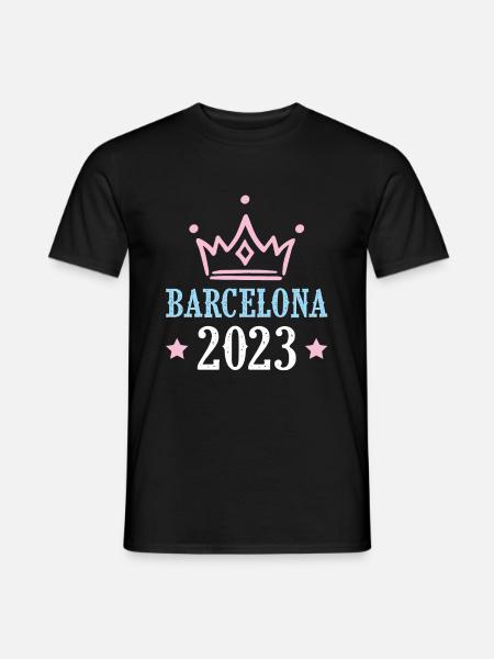 Barcelone 2023 - T-shirt homme - noir