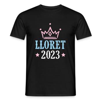 Lloret De Mar 2023 - Männer T-Shirt - Schwarz - Vorne - AI Model Male 178 light (178cm)