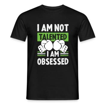Boxeur Talent - T-shirt homme - noir - Devant - AI Model Male 178 light (178cm)