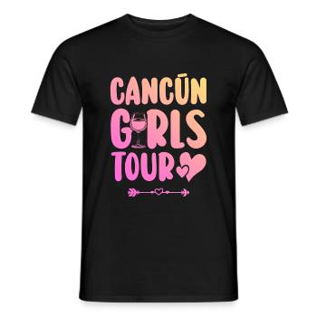 Équipe du parti de Cancun - T-shirt homme - noir - Devant - AI Model Male 178 light (178cm)