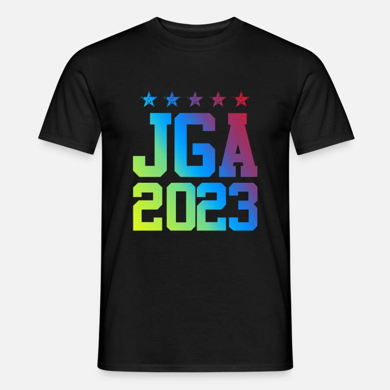 Jga 2023 Junggesellenabschied - Männer T-Shirt - Schwarz