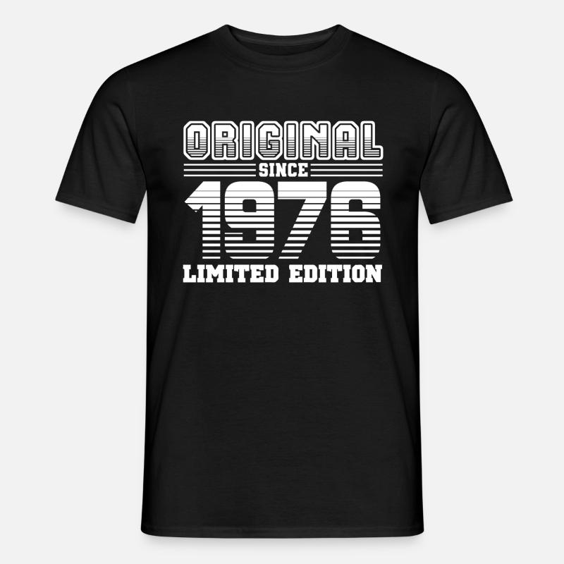 1976 - Männer T-Shirt - Schwarz
