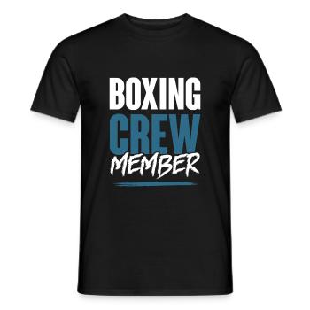 Équipe de boxe - T-shirt homme - noir - Devant - AI Model Male 178 light (178cm)