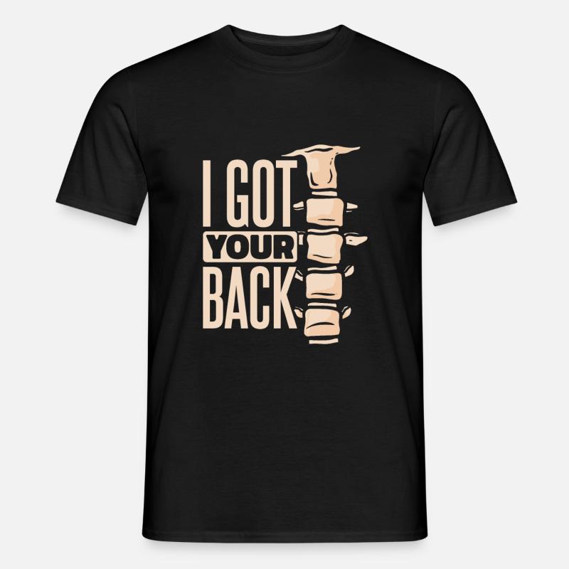 I Got Your Back Physical Therapy - T-shirt homme - noir
