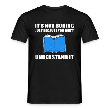 Anwaltssprüche Wirtschaftsanwalt - Männer T-Shirt - Schwarz - Vorne - AI Model Male 178 light (178cm)