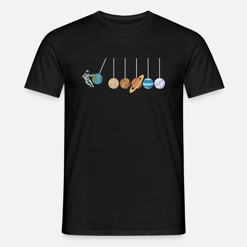 Astrophysics Funny Solar System Gift - T-shirt homme - noir