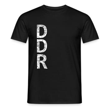 allemagne de l'est ddr ossi - T-shirt homme - noir - Devant - AI Model Male 178 light (178cm)