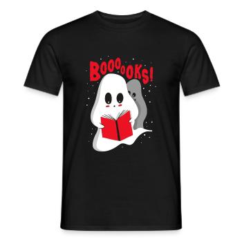 Lesen Buch Bücher Leser Geschenk - Männer T-Shirt - Schwarz - Vorne - AI Model Male 178 light (178cm)