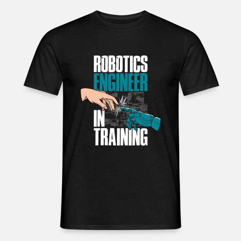 Robot Robot Robotics Robotics Gift - Men’s T-shirt - black