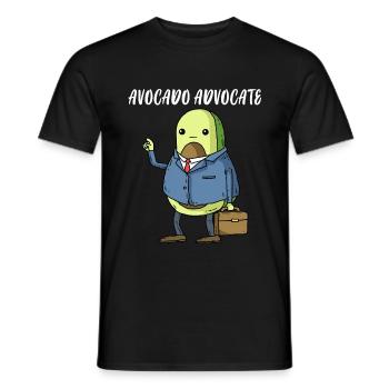Avocat avocat juriste avocat avocat cadeau - T-shirt homme - noir - Devant - AI Model Male 178 light (178cm)