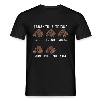 Tarantula Tricks Cadeau araignée - T-shirt homme - noir - Devant - AI Model Male 178 light (178cm)