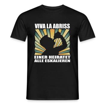 Junggesellenabschied Hochzeit JGA Junggeselle Fun - Männer T-Shirt - Schwarz - Vorne - AI Model Male 178 light (178cm)