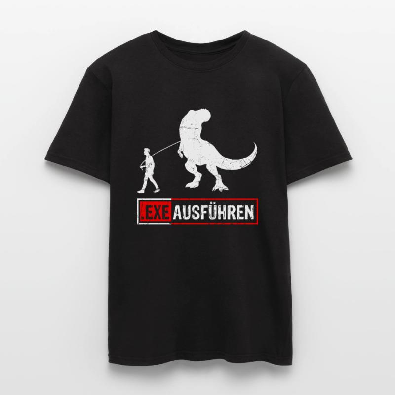 Admin Programmierer ITler Informatik Geschenk EXE Männer T-Shirt
