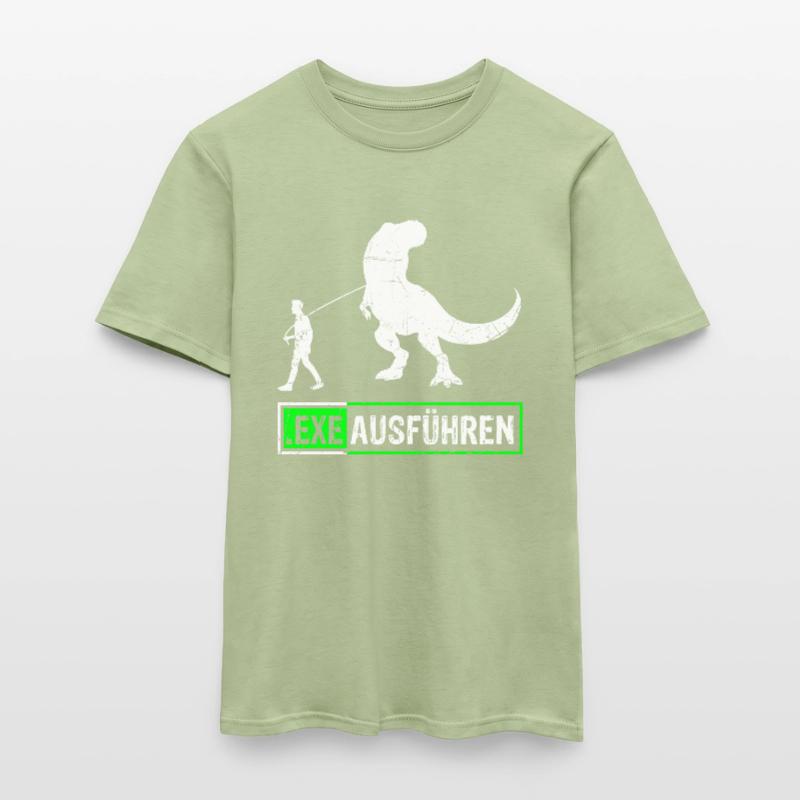 Admin Programmierer ITler Informatik Geschenk EXE Männer T-Shirt