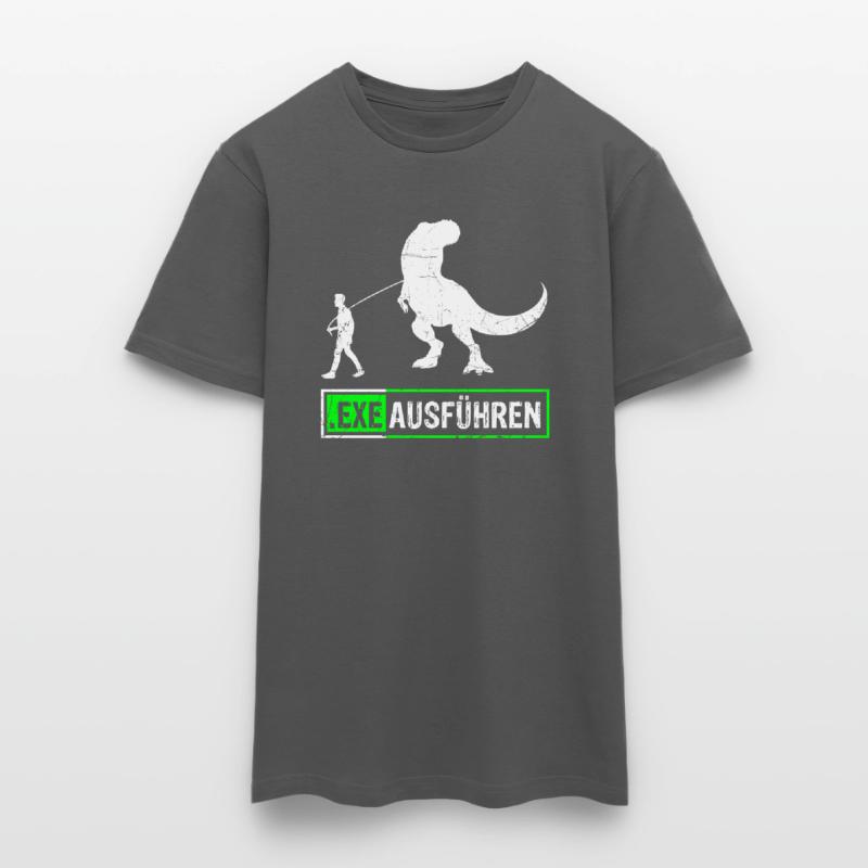 Admin Programmierer ITler Informatik Geschenk EXE Männer T-Shirt