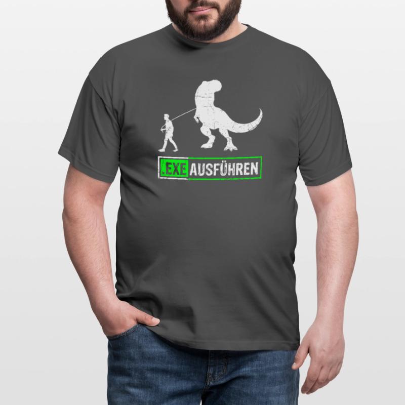 Admin Programmierer ITler Informatik Geschenk EXE Männer T-Shirt