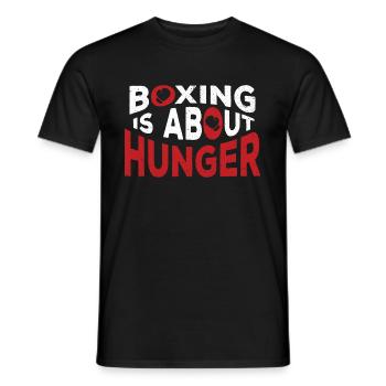 Boxen Boxer Kampfsport Boxring Boxhandschuhe - Männer T-Shirt - Schwarz - Vorne - AI Model Male 178 light (178cm)